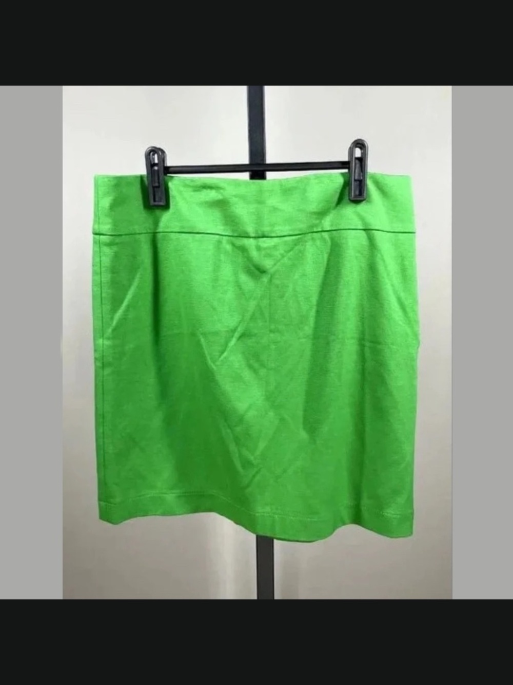NEW Banana Republic Skirt Womens 8 green straight pencil preppy colorful corp